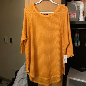 mustard yellow tunic